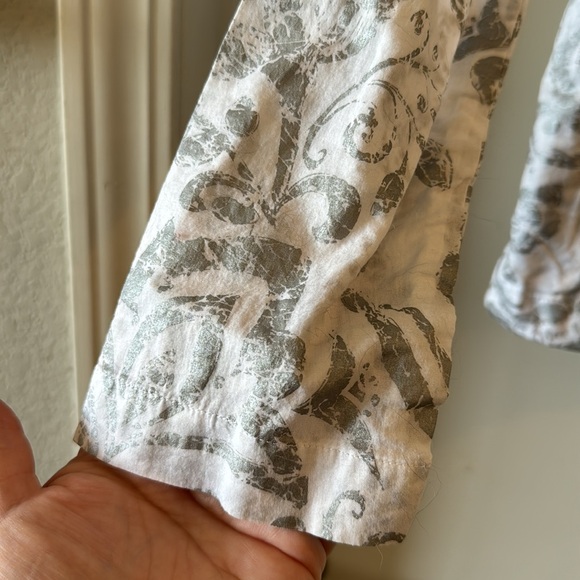 Chico's Lightweight Cotton Zip Jacket - Picture 2 of 10